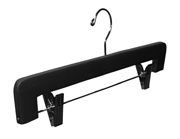 wood clip hanger black