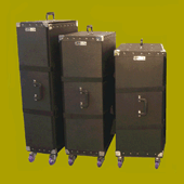 Hard case with wheels