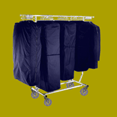 Portable wardrobe rack