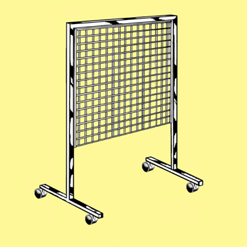 Showroom garment racks