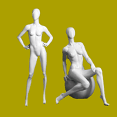 Full body mannequin female