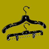 plastic skirt hangers