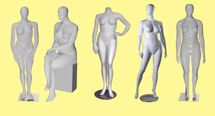 Mannequin body form