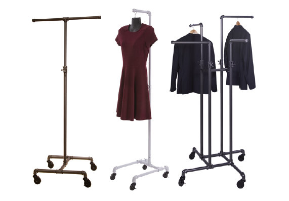 Store display garment rack