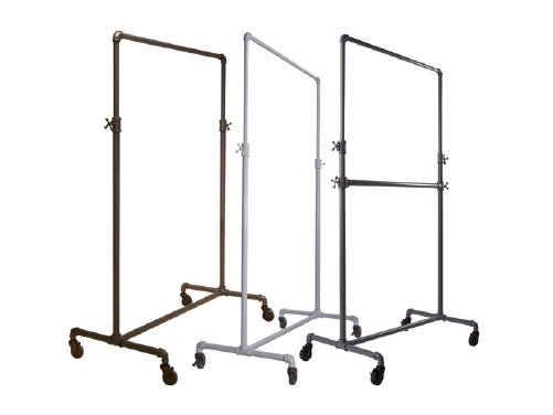 Store fixture garment rack