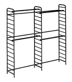 ladder wall merchandiser