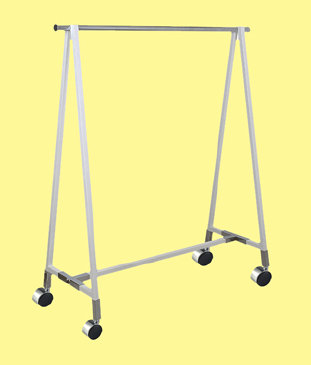 Retail store clothing racks