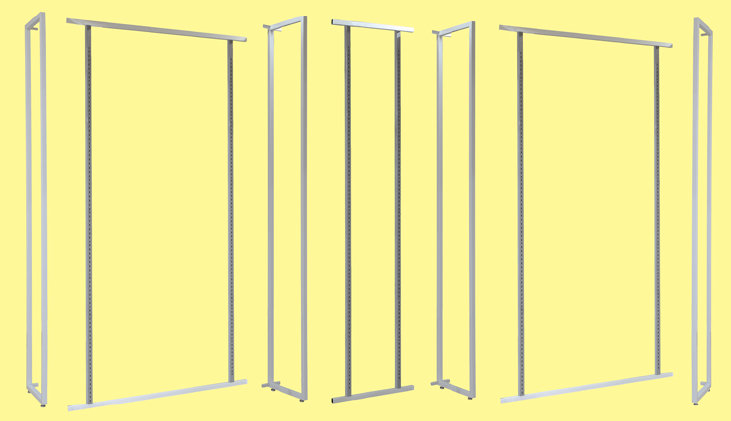 Retail store garment racks
