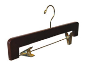 wooden garment hanger