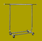 Foldable clothes racks